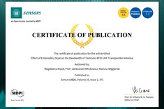 Certyfikat MDPI